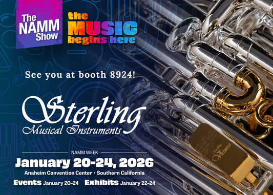 Sterling set for the NAMM Show 2026